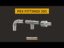 BOSHART 304 Stainless Steel PEX PINCH CLAMP 1/2" | 3/4" | 1" 10 pack