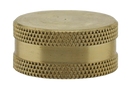 Nl Brass - Double Knurl Cap - Pack of 10