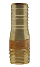 1" Male Ins Adapter Swaged Red Brass - Pack of 20