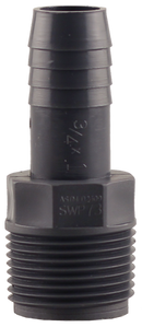 1" Mpt X 3/4" Insert Male Adapter - Pvc - Pack of 10