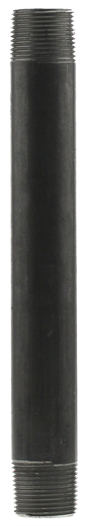 1" X 11" Nipple - Black - Pack of 20