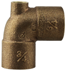 Nl Brnz 3/4" X 1/8" X 3/4"Basebord Tee Solder Fitting - Pack of 25