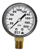 2" Plastic Gauge 1/4" Lm 0-30 - Pack of 100