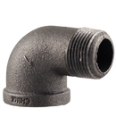 1" Street Elbow - Black - Pack of 30