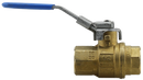 3/4" Fpt Locking Ball Valve 600 Wog Full Port On-Off Lock - Pack of 12