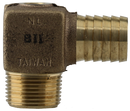 No Lead 3/4"Mptx1"Ins Hyd Elb Tapped 1/4"Fpt - Pack of 10