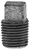 1/8" Sq Plug - Galvanized - Pack of 90