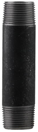 1-1/2" X 8" Sch80 Smls Nip Blk - Pack of 5