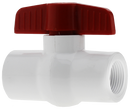 1-1/2" Fpt Pvc Ball Valve Dlx. Ptfe Seat-Viton Stem O-Ring - Pack of 48
