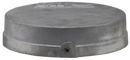 6" Aluminum Plain Cap - Pack of 24