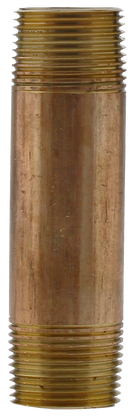 1/2" X 10" R Brass Nipple - Pack of 25