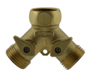 Nl Brass-"Y" Coupling W/Valves - Pack of 20