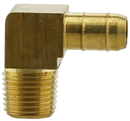 3/8"Od Tube(.250"Id) X 1/8"Mpt Mini Barb X Male Pipe - Elbow - Pack of 25