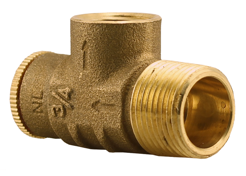 Boshart brass 1/2 inch relief valve 100 PSI
