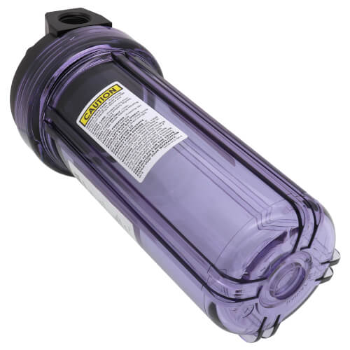 Boshart 10 inch clear housing kit 3/4 inch