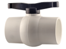 4" Slip Pvc Ball Valve Epdm Seat - Epdm Stem O-Ring - Pack of 6