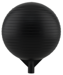 8" Plastic Float- 1/4"-20 Sae Bouyancy = 8.4 Lbs/Cu.Ft