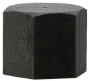 1/2 Blk Hex Cap