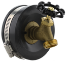 4" Ci/Pl End Cap W/Hose Bib - Pack of 12