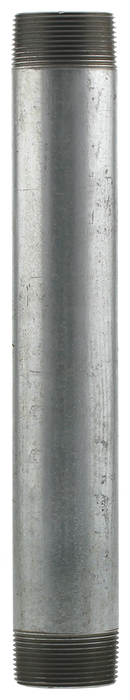 1-1/2" X 12" Nipple-Galvanized - Pack of 15