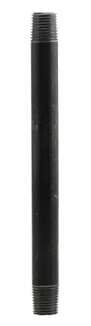 1/4" X 6" Nipple - Black - Pack of 25
