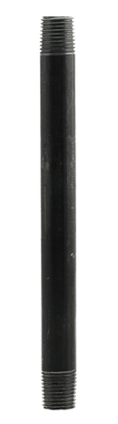 1/4" X 8" Nipple - Black - Pack of 25