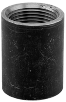 1/2" Merchant Coupling - Black - Pack of 100