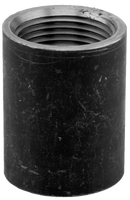 4" Merchant Coupling - Black - Pack of 12