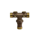 No Lead 1" X 4-1/2" Cntr-End Union Brass Tank Tees C/W O Rin - Pack of 4