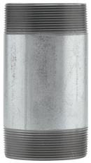 4" X 8" Nipple - Galvanized - Pack of 5