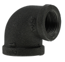 3" X 2" Red Elbow - Black - Pack of 10