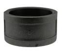 6" Coupling - Black - Pack of 2
