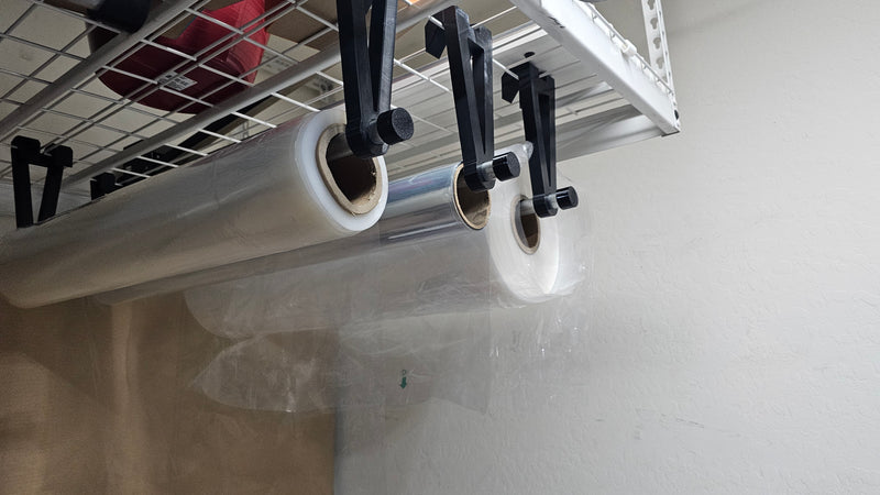 Spool Hanger set for Shrink Wrap / Bubble Wrap/ Packing Paper