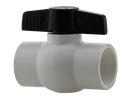 1-1/4" Slip Pvc Ball Valve Epdm Seat - Epdm Stem O-Ring - Pack of 72