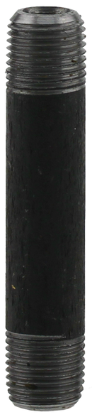 1/8" X 2-1/2" Nipple - Black - Pack of 25