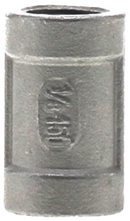 1/4" 316ss Coupling Iso4144 - Pack of 120