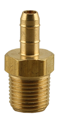 1/4"Od Tube(.170"Id) X 1/8"Mpt Mini Barb X Male Pipe -Adapte - Pack of 25