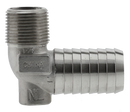 3/4"MPTx1"INS 304SS HYD ELBOW