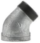 3" Street Elbow 45' - Galv - Pack of 8
