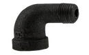 1/8" Street Elbow - Black - Pack of 50