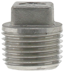 1/2" 316ss Cored Plug Iso4144 - Pack of 80