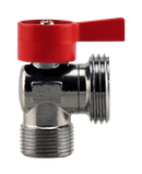 No Lead 1/2"Mx1/2"C X 3/4"Ght Wash Machine 1/4turn,Red Hand - Pack of 20
