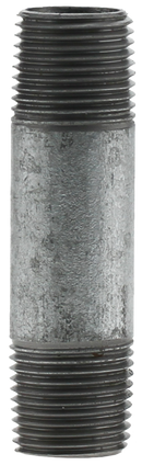 1/2" X 3" Nipple - Galvanized - Pack of 25