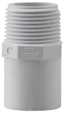 2" Spigot X Male Adapter - Schedule 40 Pvc - Pack of 5