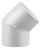 2-1/2" Slip X Slip 45 Elbow - Schedule 40 Pvc - Pack of 10