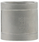 1-1/2" 316ss Coupling Iso4144 - Pack of 18