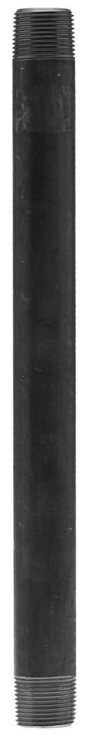 3/4" X 12" Nipple - Black - Pack of 25