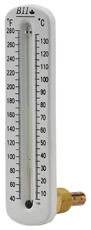 Hot Water Therm., Straight - Pack of 50