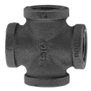 3/4" Cross - Black - Pack of 30