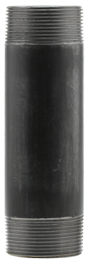 2-1/2" X 9" Nipple - Black - Pack of 12